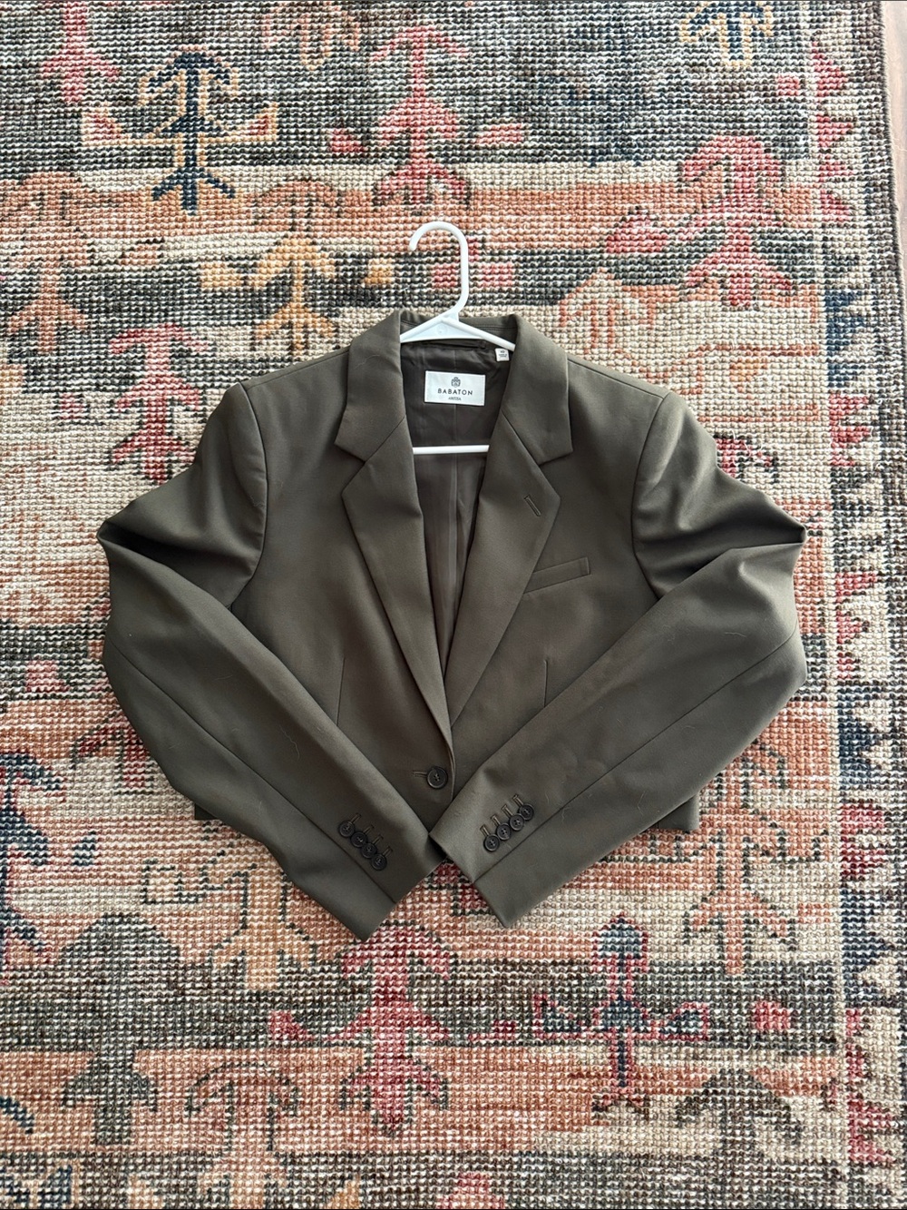Babaton Olive Blazer Jacket - Women's Tailored Coat